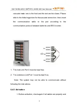 Предварительный просмотр 22 страницы Voltacon Li2021 48V50Ah LFP User Manual