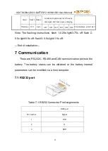 Предварительный просмотр 25 страницы Voltacon Li2021 48V50Ah LFP User Manual