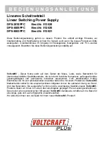 VOLTCRAFT PLUS 512020 Manual предпросмотр