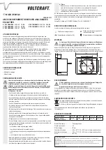 Preview for 3 page of VOLTCRAFT 10 35 45 Operating Instructions