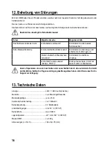 Предварительный просмотр 16 страницы VOLTCRAFT 101392 Operating Instructions Manual