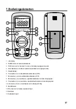 Предварительный просмотр 57 страницы VOLTCRAFT 101392 Operating Instructions Manual