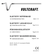 VOLTCRAFT 1088914 Operating Instructions Manual preview