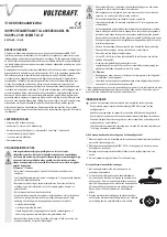 Preview for 7 page of VOLTCRAFT 1214310 Operating Instructions Manual