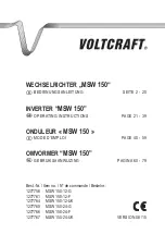 Preview for 1 page of VOLTCRAFT 1277756 Operating Instructions Manual