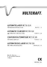 Предварительный просмотр 1 страницы VOLTCRAFT 1315012 Operating Instructions Manual