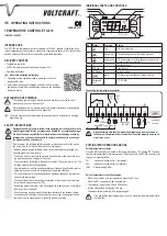 Preview for 4 page of VOLTCRAFT 1389202 Operating Instructions Manual