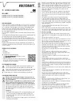 Предварительный просмотр 10 страницы VOLTCRAFT 1413029 Operating Instructions Manual