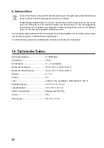 Preview for 24 page of VOLTCRAFT 1599564 Operating Instructions Manual