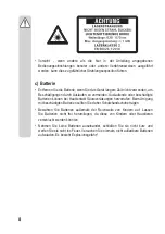 Preview for 8 page of VOLTCRAFT 1600031 Operating Instructions Manual