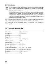 Preview for 54 page of VOLTCRAFT 1600031 Operating Instructions Manual