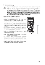 Preview for 19 page of VOLTCRAFT 1626067 VC185 Operating Instructions Manual