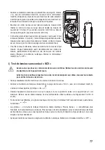 Preview for 77 page of VOLTCRAFT 1626067 VC185 Operating Instructions Manual