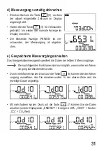 Preview for 31 page of VOLTCRAFT 1647179 Operating Instructions Manual