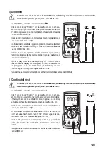 Предварительный просмотр 121 страницы VOLTCRAFT 1647181 Operating Instructions Manual