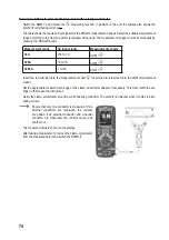 Предварительный просмотр 74 страницы VOLTCRAFT 1661486 Operating Instructions Manual