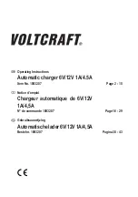 VOLTCRAFT 1893207 Operating Instructions Manual предпросмотр