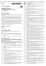 Preview for 5 page of VOLTCRAFT 20 00 92 Operating Instructions Manual