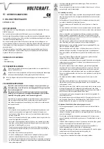 Preview for 7 page of VOLTCRAFT 20 00 92 Operating Instructions Manual