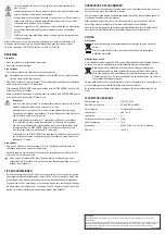 Preview for 8 page of VOLTCRAFT 20 00 92 Operating Instructions Manual