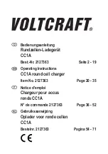 Предварительный просмотр 1 страницы VOLTCRAFT 2127363 Operating Instructions Manual