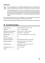 Preview for 15 page of VOLTCRAFT 2179618 Operating Instructions Manual