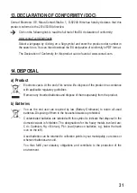 Preview for 31 page of VOLTCRAFT 2250942 Operating Instructions Manual