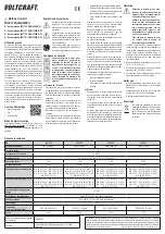 Предварительный просмотр 3 страницы VOLTCRAFT 2251735 Operating Instructions