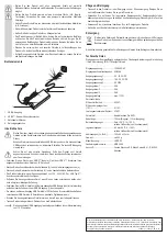 Preview for 2 page of VOLTCRAFT 2268914 Operating Instructions Manual