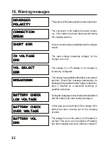 Предварительный просмотр 62 страницы VOLTCRAFT 23 57 10 Operating Instructions Manual