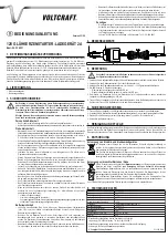 VOLTCRAFT 23 60 31 Operating Instructions preview