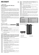 Предварительный просмотр 5 страницы VOLTCRAFT 2346662 Operating Instructions Manual