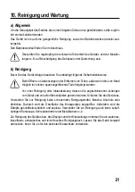 Preview for 21 page of VOLTCRAFT 2353913 Operating Instructions Manual