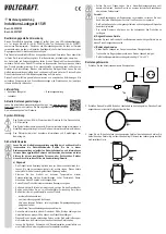 Предварительный просмотр 1 страницы VOLTCRAFT 2356102 Operating Instructions Manual