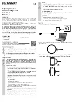 Предварительный просмотр 3 страницы VOLTCRAFT 2356102 Operating Instructions Manual