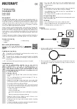 Предварительный просмотр 7 страницы VOLTCRAFT 2356102 Operating Instructions Manual