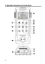 Preview for 8 page of VOLTCRAFT 2362387 Operating Instructions Manual