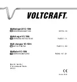 VOLTCRAFT 236321 Operating Instructions Manual предпросмотр