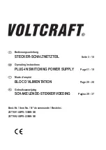 VOLTCRAFT 2377691 Operating Instructions Manual предпросмотр