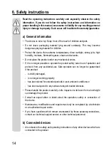 Preview for 14 page of VOLTCRAFT 2377691 Operating Instructions Manual