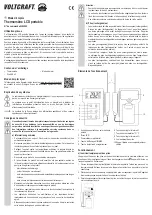 Предварительный просмотр 5 страницы VOLTCRAFT 2380255 Operating Instructions Manual