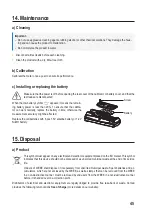 Preview for 45 page of VOLTCRAFT 2389432 Operating Instructions Manual