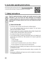 Preview for 42 page of VOLTCRAFT 2446475 Operating Instructions Manual