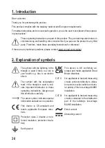 Preview for 36 page of VOLTCRAFT 2446477 Operating Instructions Manual