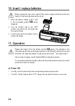 Предварительный просмотр 44 страницы VOLTCRAFT 2446477 Operating Instructions Manual