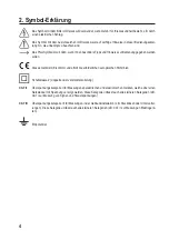 Preview for 4 page of VOLTCRAFT 2527034 Operating Instructions Manual