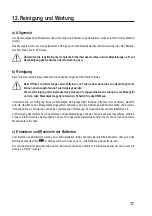 Preview for 17 page of VOLTCRAFT 2527034 Operating Instructions Manual