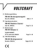 VOLTCRAFT 2564434 Operating Instructions Manual preview