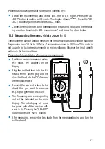 Preview for 71 page of VOLTCRAFT 2576866 Operating Instructions Manual