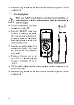 Preview for 74 page of VOLTCRAFT 2576866 Operating Instructions Manual